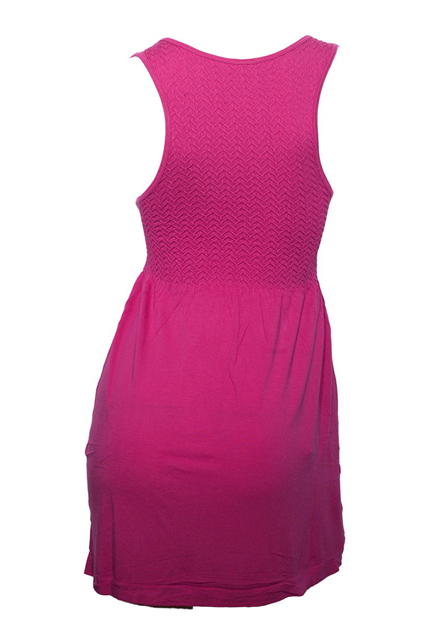 Plus Size Long Tank Top Pink Photo 2