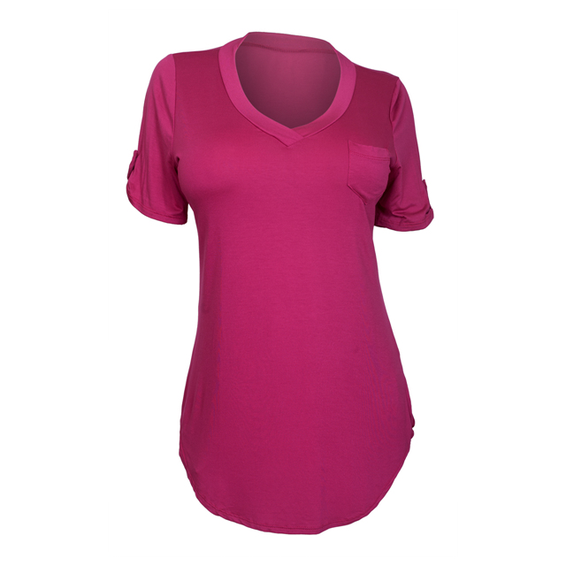 Women's Ballet Tunic Top Fuchsia Photo 1