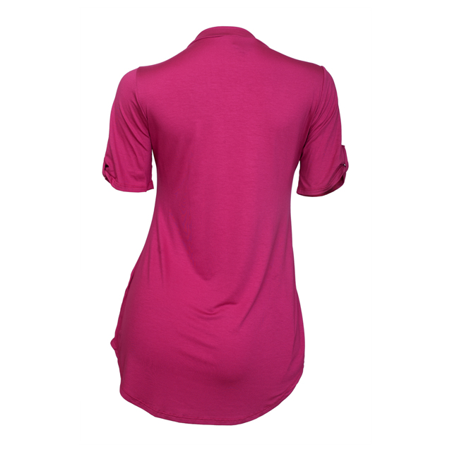 Women's Ballet Tunic Top Fuchsia Photo 2