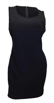 Plus size Sleeveless Bodycon Mini Dress Black