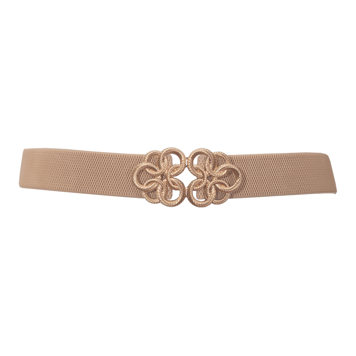 beige elastic belt