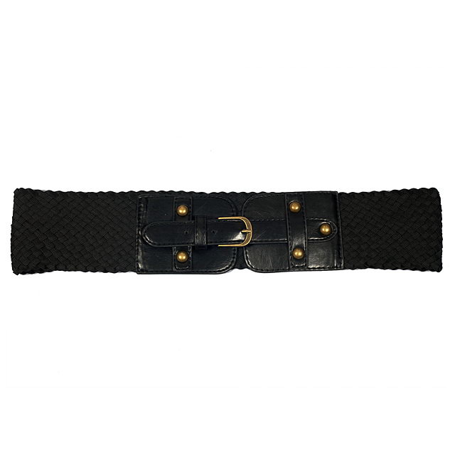 Black Elastic Stretch 3.25